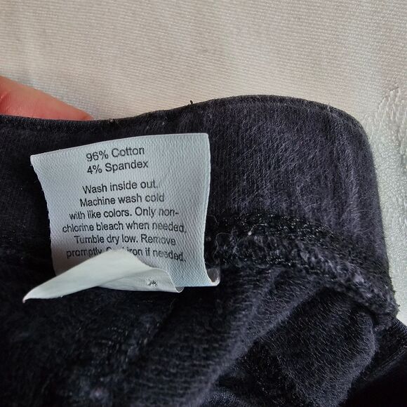 Jumping Beans Black Cotton Pull-On Legging Type Girls Pants sz 6 - Picture 6 of 7